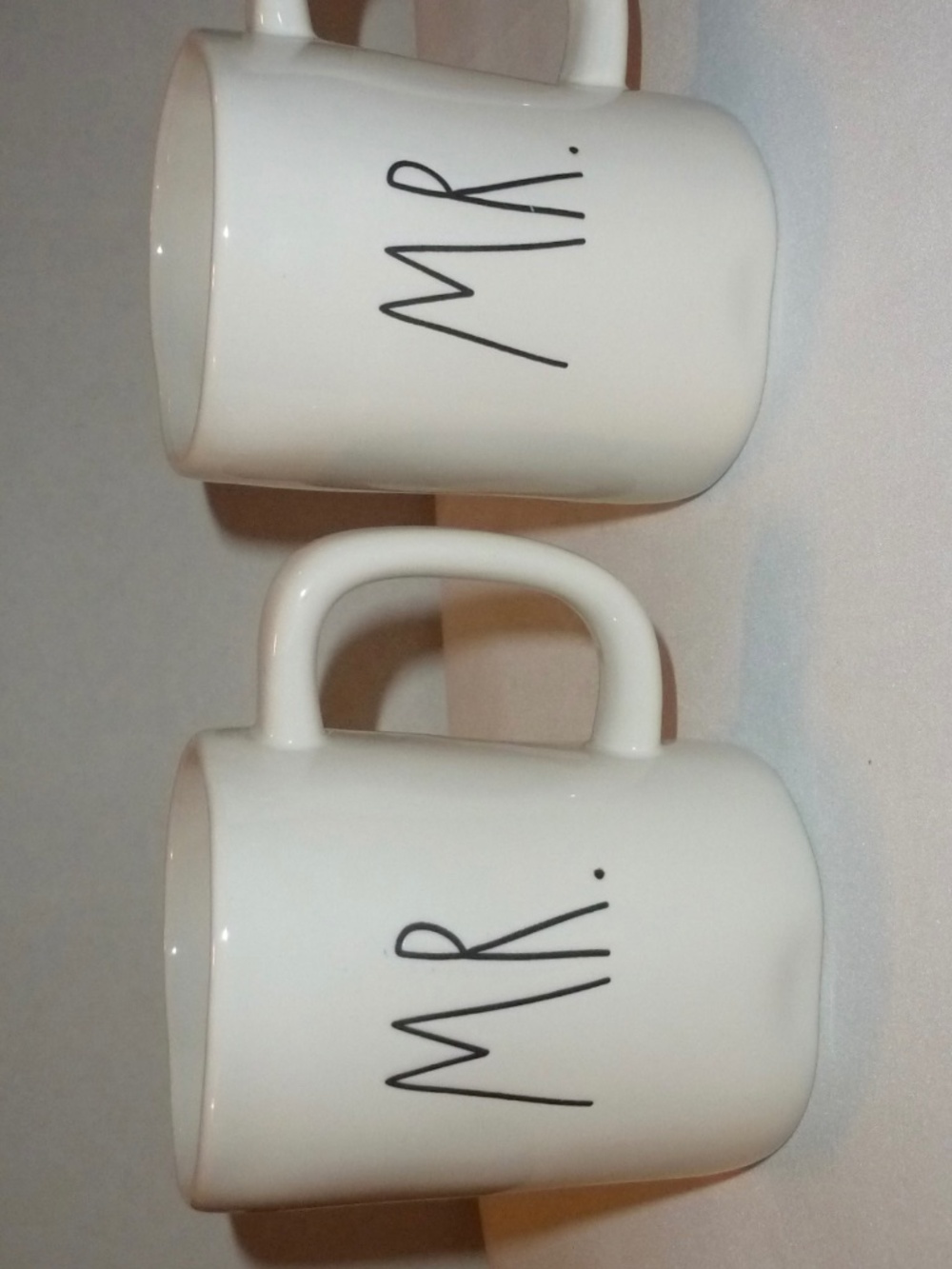 Rae Dunn Artisan Collection by Magenta - MR. and MR. Coffee Mug - Coffee For 2